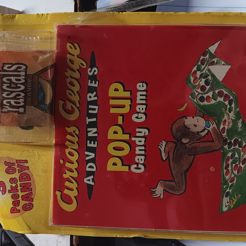 Curious George Pop-Up Candy Game